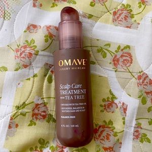 New!! Omave Scalp care treatment with tea tree extract.